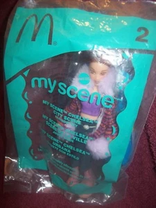 McDonald's My Scene CHELSEA CITY SCENE Doll  - HAPPY MEAL TOY - 2004 NEW IN PKG - Picture 1 of 2