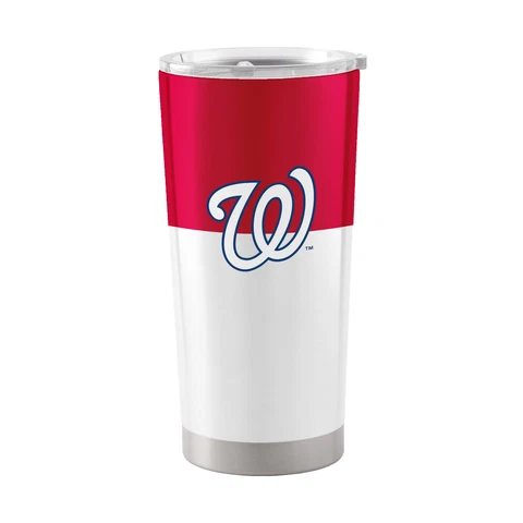 Washington Nationals 20oz. Colorblock Stainless Tumbler Cover