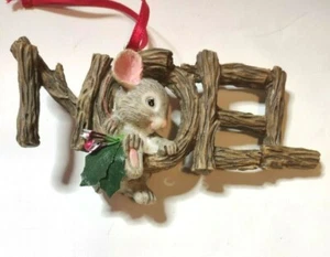 NOEL 5 Inch Hanging Christmas Tree Ornament. Used. - Picture 1 of 4