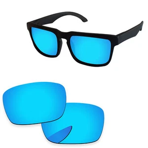 Ice Blue Mirror Polarized Replacement Lenses For-Spy Optic Helm Sunglasses - Picture 1 of 6