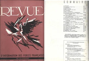 INFORMATIONSZEITSCHRIFT DER FRANZÖSISCHEN STREITKRÄFTE IN DEUTSCHLAND. Nr. 11 . NOVEMBER 1951 - Bild 1 von 1