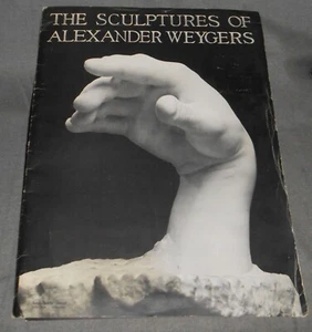 1969 The Sculptures of ALEXANDER WEYGERS Set (8) Frameable Posters ARTIST SIGNED - Bild 1 von 12