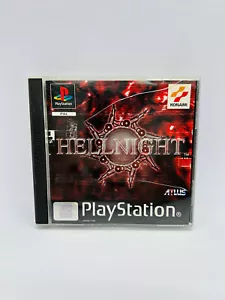 Hellnight Hell Night Sony Playstation PSX PS1 CIB COMPLETE BOX MANUAL - Picture 1 of 5