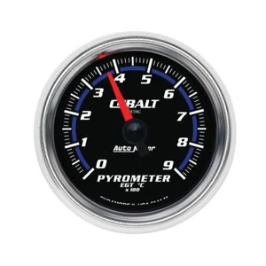 Autometer Cobalt 2-1/16in Pyrometer Gauge 0-900C Full Sweep Electric AU6144-M - Picture 1 of 3