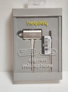 Heyday Clip-On Microphone - Stone White - Picture 1 of 3