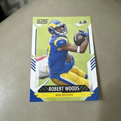 2021 Score Base #256 Robert Woods - Los Angeles Rams - Image 1 of 2
