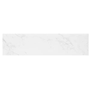 Florida Tile Brillance White Bullnose 3in x 12in Matte Porcelain Tile 5 sqft/box - Picture 1 of 2