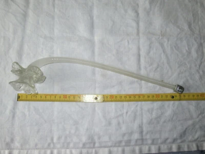 1 FLEUR ANCIENNE VERRE DE MURANO POUR LUSTRE-GLASS FLOWER FOR CHANDELIER-N°156 - Photo 1/4