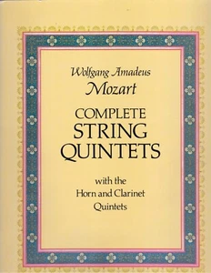 Mozart Complete String Quintets: With the Horn and Clarinet Quintets Dover Ed. - Imagen 1 de 3