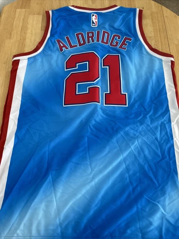 Lamarcus Aldridge  Brooklyn Nets Jersey Mens Large New Cover