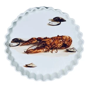 CNP France TRADITION HUMMER Porzellan überbackene Backform Quiche NEU - Bild 1 von 8