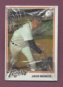 1978 BURGER KING DETROIT TIGERS 4 CARD CELLO PACK JACK MORRIS ROOKIE SHOW U662D - Picture 1 of 2