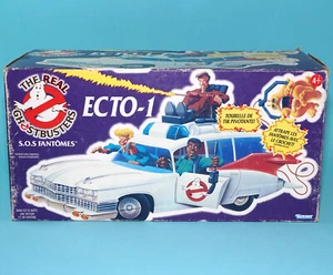 THE REAL GHOSTBUSTERS ECTO-1 CADILLAC COMPLETE BOXED EURO BOX NL FR BENELUX 1... - Picture 1 of 11