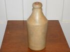 Vintage Ceramic Cone Top P B Ackley incised Ginger Beer Bottle