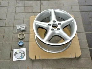 4 Stück (1Satz) RH Softline M 1tlg. Felge 7x15 5x100 ET38 Typ 61 Silber NEU! - Bild 1 von 3