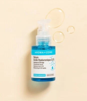 Aroma-Zone Sérum Concentré d'Acide Hyaluronique 3,5% Anti-Age Anti-Rides- 30 ML