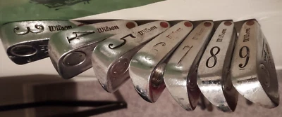 Wilson Staff Patty Berg Iron Set  3-9 / RH /  Stiff Steel - Image 1 of 4