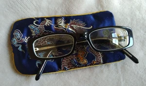 Sunglasses case phone case pouch purse coin case drag phoenix - Picture 1 of 3