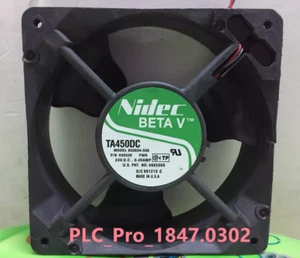 1PCS Nidec TA450DC B33534-33A 24VDC 0.45A 120*120*38MM 3pin Inverter cooling fan - Picture 1 of 4