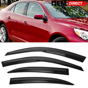 Fits 13-16 Chevy Malibu 4PCS Acrylic Side Window Visors Deflectors - Mugen Style - Bild 1 von 7