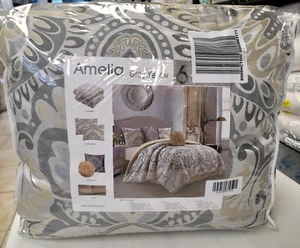 Nanshing Stratford Park Amelia 6-Pc. King Comforter Set - Yellow - Picture 1 of 8
