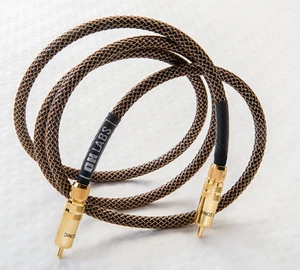 DH Labs Silver Sonic Thunder Premium Subwoofer Cable RCA-RCA 0.5 meter  - Picture 1 of 3