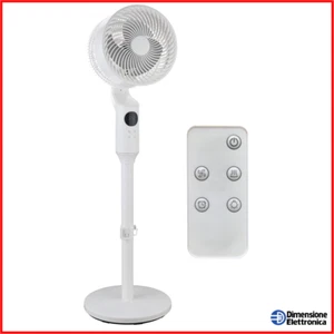 Ventilatore a Piantana Silenzioso Timer con telecomando Oscillazione Melchioni - Foto 1 di 6