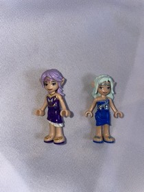 LEGO Elves AIRA WINDWHISTLER And Naida Riverheart Minifigures