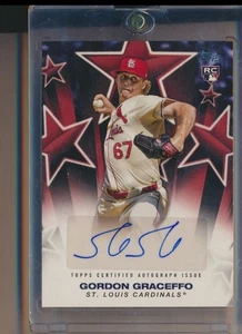2025 TOPPS RED BASEBALL STARS /5 ROOKIE AUTO CARDINALS - Picture 1 of 2