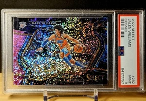 2022 Jalen Williams Panini Select Courtside Cosmic Prizm SSP PSA 9 Rookie RC 🔥  - Picture 1 of 5