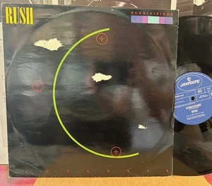Rush: Subdivisions UK 12", Mercury - Picture 1 of 2
