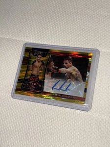 RDA Rafael Dos Anjos - 7/10 Gold Octagon Action Signature UFC Panini Select 2022 - Picture 1 of 6