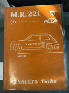 manuale di riparazione Renault 5 Turbo Edizione Italiana Giugno 1980 - Foto 1 di 7
