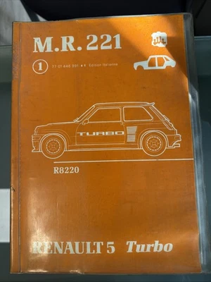 manuale di riparazione Renault 5 Turbo Edizione Italiana Giugno 1980 - Immagine 1 di 4