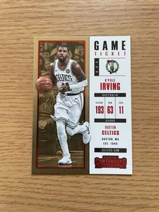 Kyrie Irving 2017-18 Panini Contenders #27 Game Ticket RED FOIL SP - Celtics - Picture 1 of 2