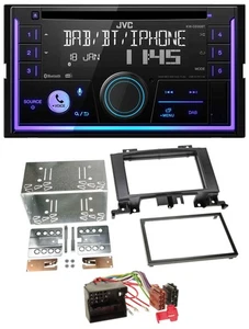 JVC MP3 USB 2DIN DAB Bluetooth CD Autoradio für Mercedes Sprinter W906 ab 06 Rub - Bild 1 von 8