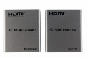 4k HDMI Extender via Ethernet Cat5e UTP  Transmitter & Receiver Bundle No Cords - Bild 1 von 7