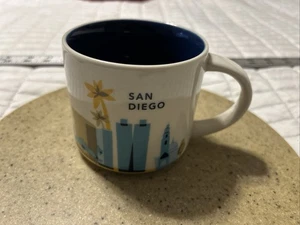 Taza de café Starbucks San Diego You Are Here Collection 2015 14 oz. Copa - Imagen 1 de 10