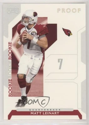 2006 Playoff NFL Playoffs Rookie Silver Proof /250 Matt Leinart #72 Rookie RC - Image 1 of 2