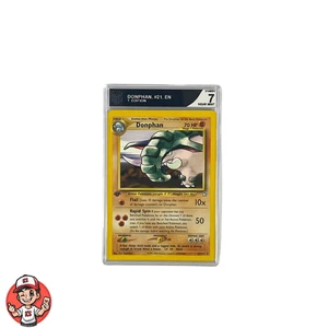 Pokémon Karte Donphan 1. Edition Neo Genesis #21 EN – CGS 7 Near Mint - Bild 1 von 5