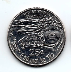 USA 2023, American Women Quarter Program Series, 1/4 dollar, Edith Kanaka'Ole 2 - Picture 1 of 2