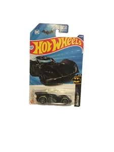 Hot Wheels Batman 54/250 Arkham Asylum Batmobile 2/5 schwarz Druckguss Spielzeugauto neu in Verpackung - Bild 1 von 5