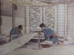 Japan ARTIST & FINISHING TOUCHES Original 1901 Colour Print by Mortimer Menpes - Picture 1 of 2