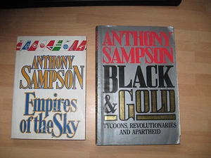 Anthony Sampson - 2 uncorrected proof Empires of the sky & Black Gold apartheid - Bild 1 von 7