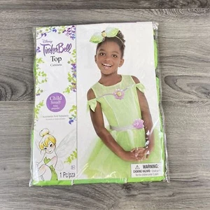 Disney Fairies Tinker Bell Top Halloween Costume Dress Up Clothes Size Small - Picture 1 of 6