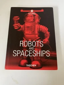 Tachen Tin Toy Robots And Spaceships Book MADE IN JAPAN - Imagen 1 de 8