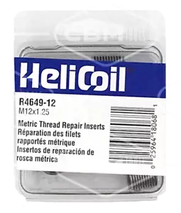 HeliCoil R4649-12 M12x1.25 Metric Thread Repair Inserts 6pk - Picture 1 of 1