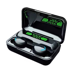 Kopfhörer Kabellos In Ear Bluetooth 5.0 LED Display Powerbank TWS IPX-6 F9-5c - Bild 1 von 7