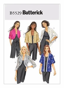 Butterick Easy CUCIRE PATTERN B5529 Misses Giacche XS-M o L-XXL - Foto 1 di 7