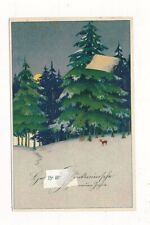 D320087 Switzerland Christmas Postal Card 1926 Altstetten